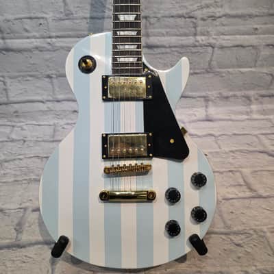 Rafferty Guitars Blue / White LP Style Electric Guitar image 6