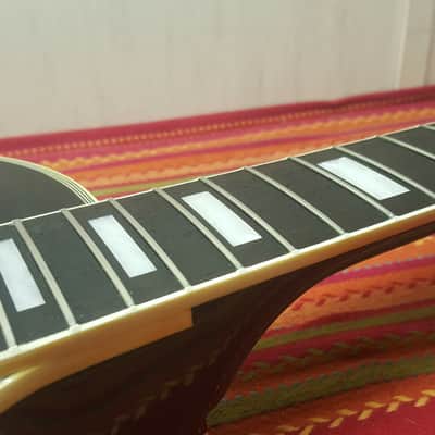 1985 Burny Les Paul Custom Black Beauty VH1 Pickups Made in Japan MIJ CIJ BB Super Grade RLG FLG image 13