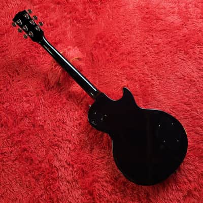 Left Handed Heerby LS-500 1978 - Black - Les Paul Standard - All Original With Maxon Pickups - Kasuga - Made In Japan - MIJ image 11
