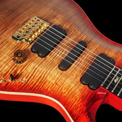 2017 Paul Reed Smith PRS 513 Artist Package with Ebony Fretboard ~ Copperhead Red Burst image 5