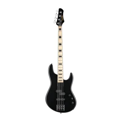 Spector ICON NC-4 Frank Bello 4-String Bass Guitar with Maple Fingerboard Alder Body and Signature EMG Pickups (Black Sapphire) image 1