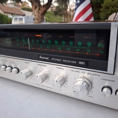 Rare Sansui 881, 65 Watt Amp, Top of the Line in Class, Recapped, Best Price, Superb, $999 Shipped! image 11