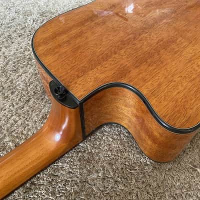 LAG 12 String Acoustic Electric Guitar, Mahogany Spruce Body, Rosewood Fingerboard Neck image 16