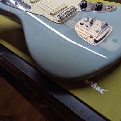 2017 - 2019 Fender American Professional Jaguar with Maple Fretboard - Sonic Grey image 13