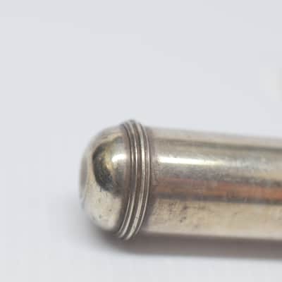 Vintage Selmer Handmade Solid Sterling Silver Flute Open Hole w/ Offset G C Foot image 5