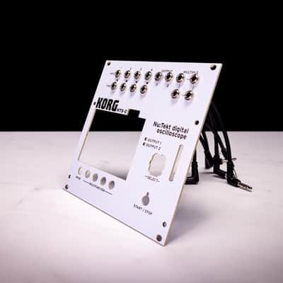 NTS-2 Eurorack Conversion Faceplate Kit for Korg Nu:Tekt digital Oscilloscope (White) image 7