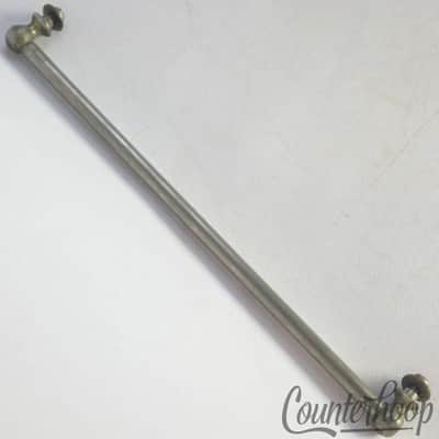 *Ludwig Tube Lug Nickel Bass Marching Snare Tenor Tom Drum 9" Leedy Vintage 20s image 1