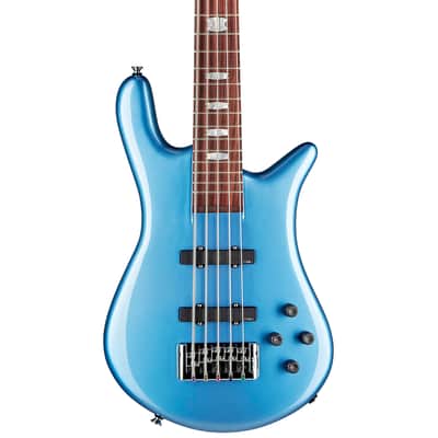 Spector Euro 5 Classic Bass Guitar - Metallic Blue Gloss image 4