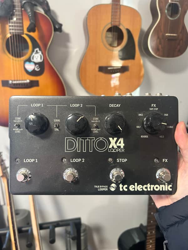 TC Electronic Ditto X4 Looper 2016 - Present - Black image 1