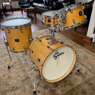 Used Gretsch Catalina Club 4pc Drum Set 18/14/12/14x5.5 image 2