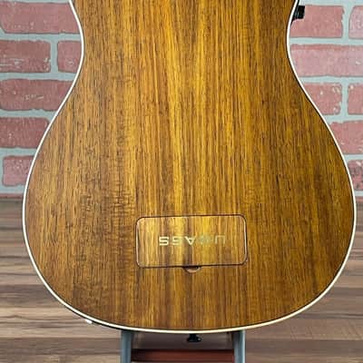 Kala Solid Hawaiian Koa Top Acoustic-Electric U-Bass image 5