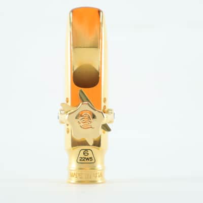 Theo Wanne DURGA5 Gold 6 Alto Saxophone Mouthpiece OPEN BOX image 4