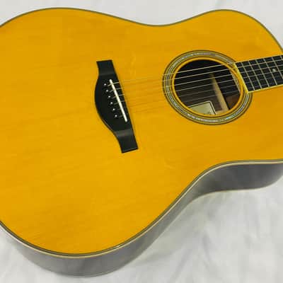 YAMAHA LL-TA VT TransAcoustic Guitar Vintage Natural - Excellent Condition image 2