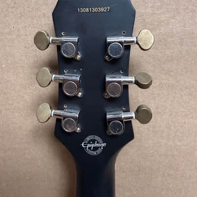 Epiphone Special Model Limited Edition Electric Guitar – Matte Black – Used – Good Condition – Tested image 10