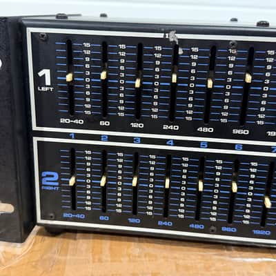 Tapco 2200 2 Channel 10 Band Graphic Equalizer imagen 6