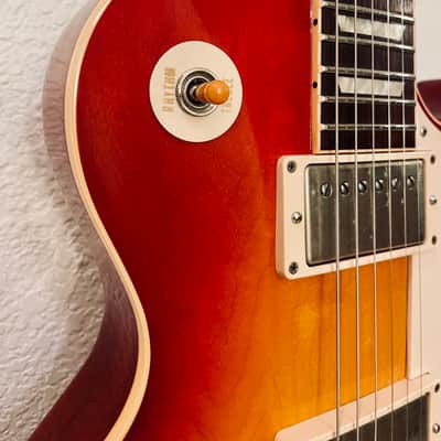 Gibson Les Paul R8 1958 Custom Shop With Upgrades Case & Candy 2011 - Cherry Sunburst image 4