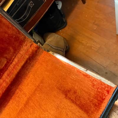 Fender Vintage fender bass guitar case. See details 60s - Black image 6