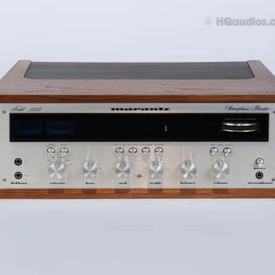 MARANTZ 2245 Vintage Receiver + Free WC-22 wood case– Restored – 1-Year Warranty image 3