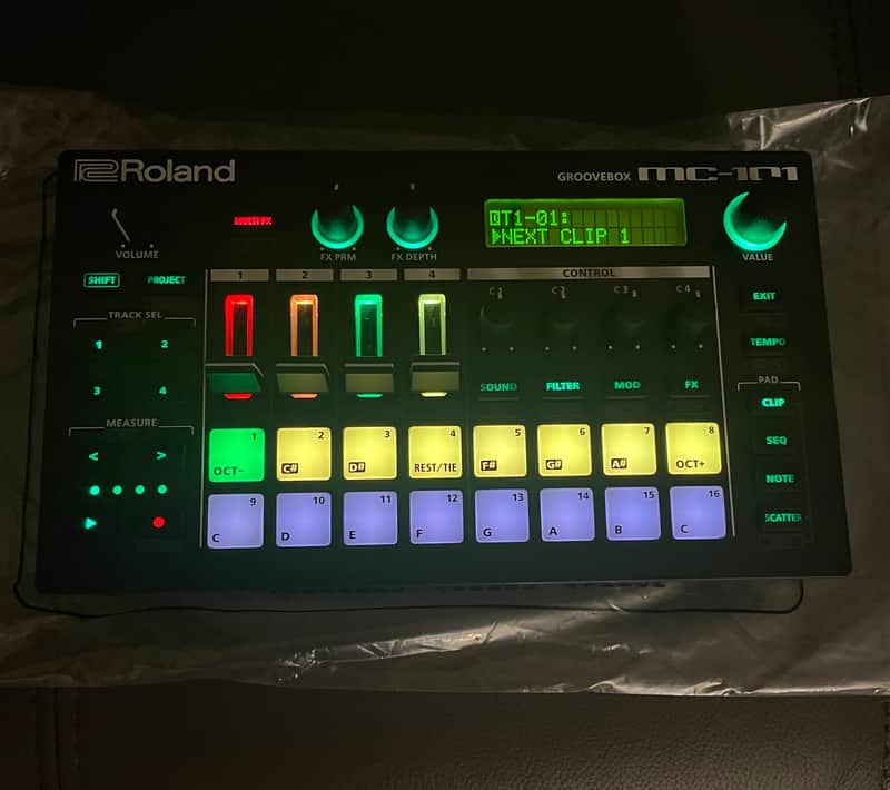 Roland MC-101 Groovebox 2019 - Present - Black image 1