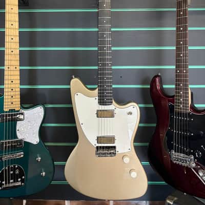 Harmony Silhouette Champagne USA Electric Guitar image 2