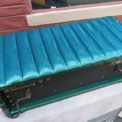 KUSTOM 1970 KB-200-1 CASCADE GREEN BASS AMPLIFIER HEAD RARE! ORIGINAL CLEAN! image 9
