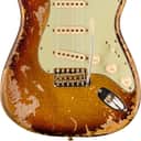 Fender Custom Shop 1963 Stratocaster Super Heavy Relic Electric Guitar - Super Fade 3-color Sunburst Metallic