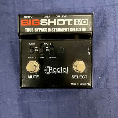 Used Radial BigShot I/O True Bypass Selector Switch with Original Box and Manual image 2