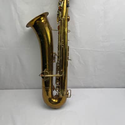 Buescher Vintage True Tone Baritone Saxophone 1927-1928 S/N 224362 MII All Original image 3