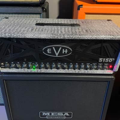 EVH 5150 III 100S 3-Channel 100-Watt Guitar Amp Head 2015 - Present - black/white gator skin imagen 6