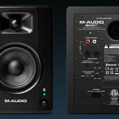 M-Audio BX4 BT Bluetooth 120-Watt Multimedia Bluetooth Reference Studio Monitors (Pair) 1 Year Manufacture Warranty! image 5