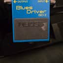 Boss BD-2 Blues Driver (Silver Label) 1995 - Present - Blue