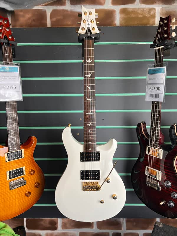 PRS SE Dave Navarro Jet White 2012 Signature Electric Guitar | Reverb