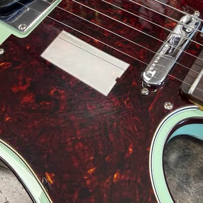 Fender American Ultra Luxe Telecaster 2021 - Surf Green Electric Guitar image 4