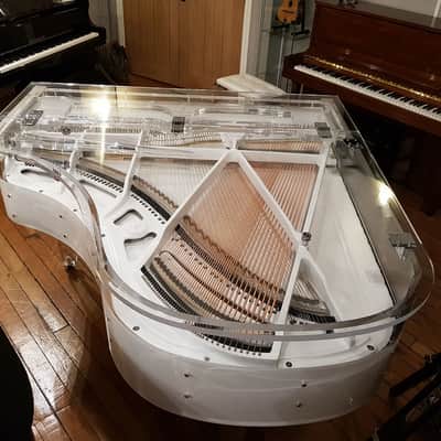 New Steinhoven GP170 Crystal Grand Piano Clear SP11080 - Sherwood Phoenix Pianos image 5