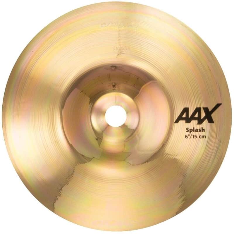 Sabian AAX Splash Cymbal, Brilliant Finish, 6", Brilliant Finish image 1