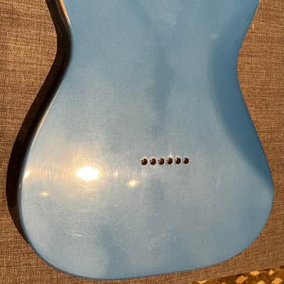 Holy Grail Guitar Company Telecaster Body 2025 - Nitro Pelham Blue Relic image 3