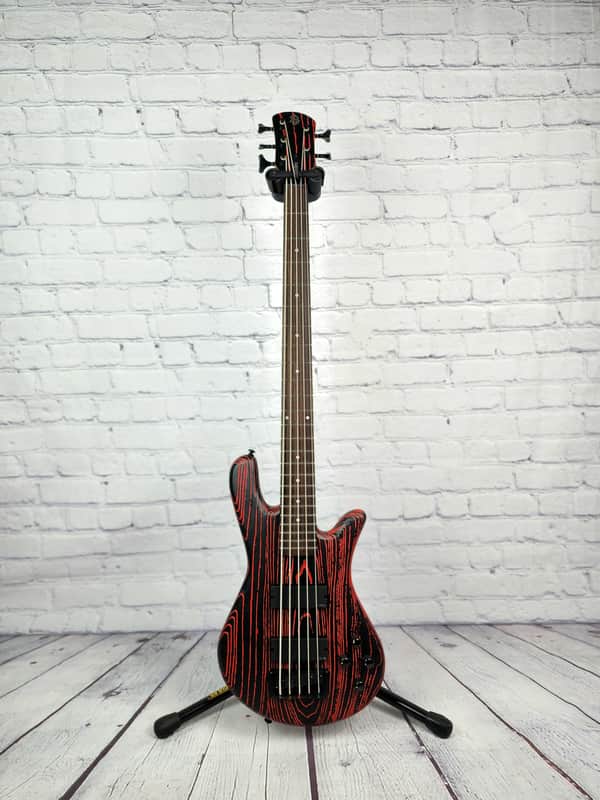 Spector NS Pulse 5 String Bass Cinder Red image 1