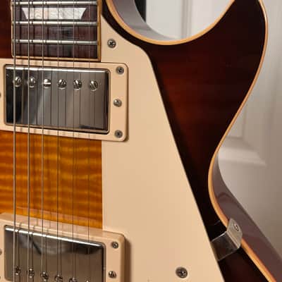 Gibson Custom Shop Historic Collection '60 Les Paul Standard Flametop Reissue 2005 - Iced tea burst image 7