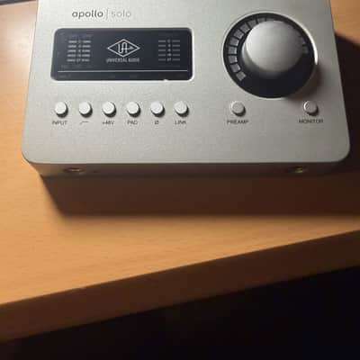 Universal Audio Apollo Solo Heritage Edition Thunderbolt 3 Audio Interface 2020 - Present - Silver image 2