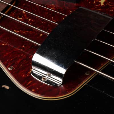 Fender Custom Shop 1962 Relic Jazz Bass - Aged Black image 18
