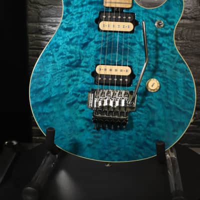 Ernie Ball Music Man Eddie Van Halen Signature Floyd w/case Killer Quilt, Mint image 1