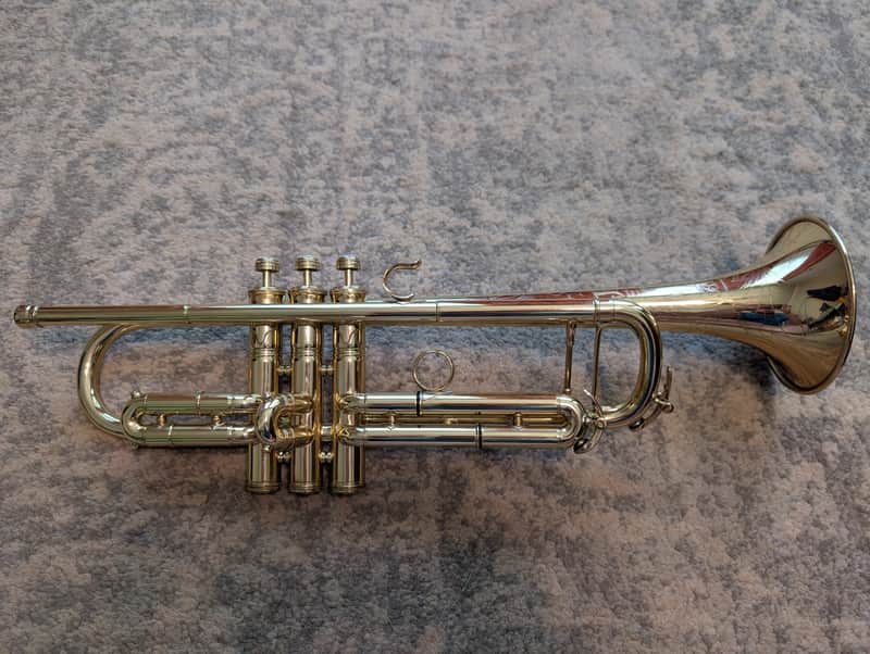 1941 Buescher Model 205 True Tone Bb Trumpet | Serial #295225 | Professionally Overhauled | Original Case image 1