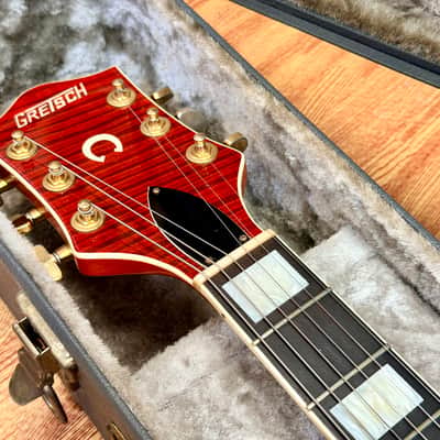 ✨1990✨ Gretsch 6120 Nashville Western Orange MIJ Terada~ Bigsby~ Japan + Case! image 10