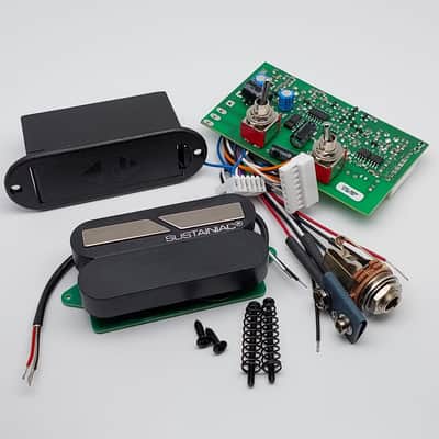 Sustainiac Stealth Pro Sustainer Humbucker Pickup With Black Humbucker Driver image 1