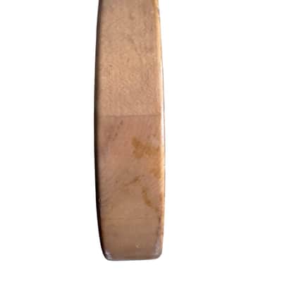 Brown Crescent Shaped Guitar Mini Body DIY Project image 3