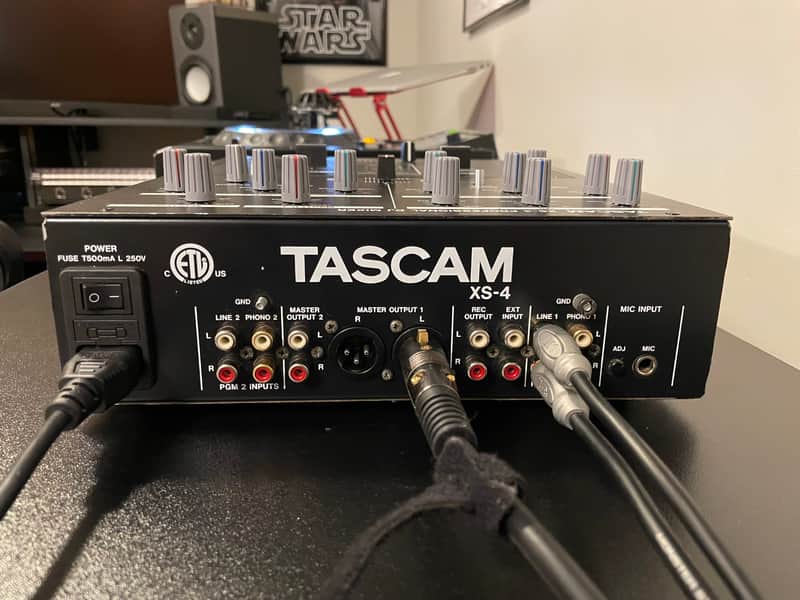 Tascam XS-4 Ecler HAK 300 Clone DJ Analog Scratch Battle Mixer XS4