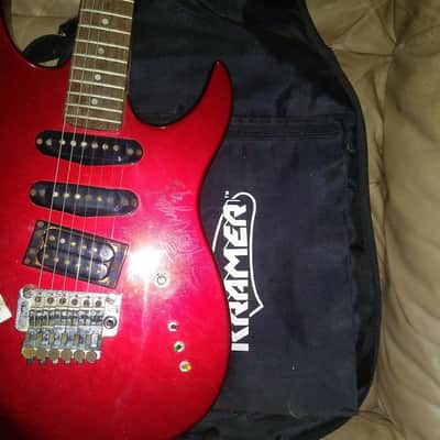 Autographed Kramer Ted Nugent Striker 600st  Red image 11