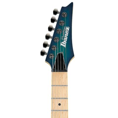 Ibanez RG652AHMFX NGB Prestige Electric Guitar. Nebula Green Burst with Case image 5