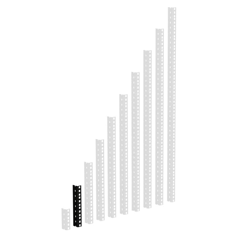 Adam Hall Rack Rail 04 Black imagen 1
