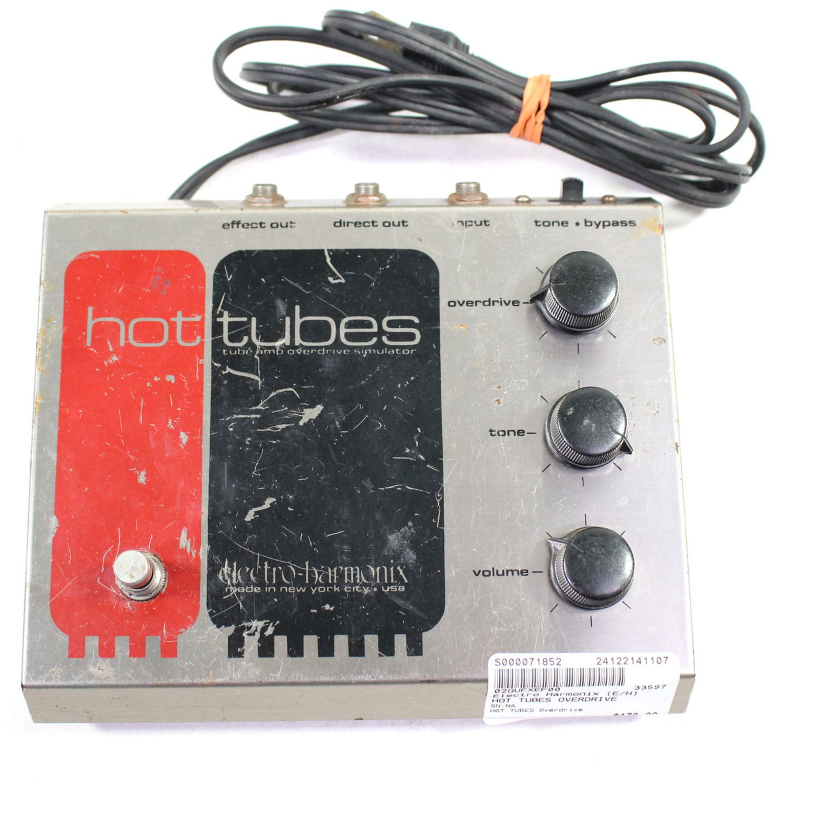 （新品同様）ELECTRO-HARMONIX HOT TUBES Amazon.com: Electro-Harmonix Hot Tubes Overdrive Pedal : Musical